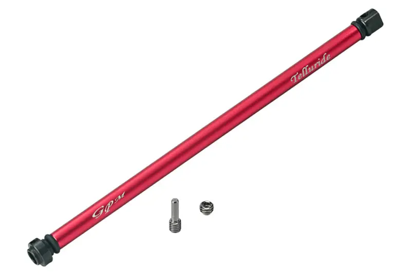 Traxxas Telluride 4X4 Aluminum Main Shaft With Hard Steel Ends - 1Pc Set Red 1