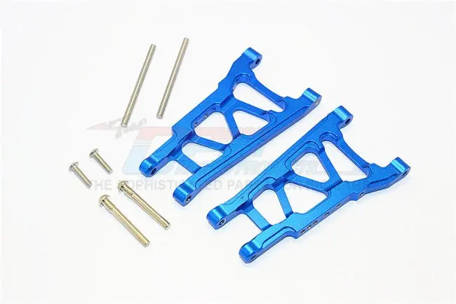 Traxxas Telluride 4X4 / Deegan 38 Fiesta St Rally Aluminum Front/Rear Suspension Arm - 1Pr Set Blue 1