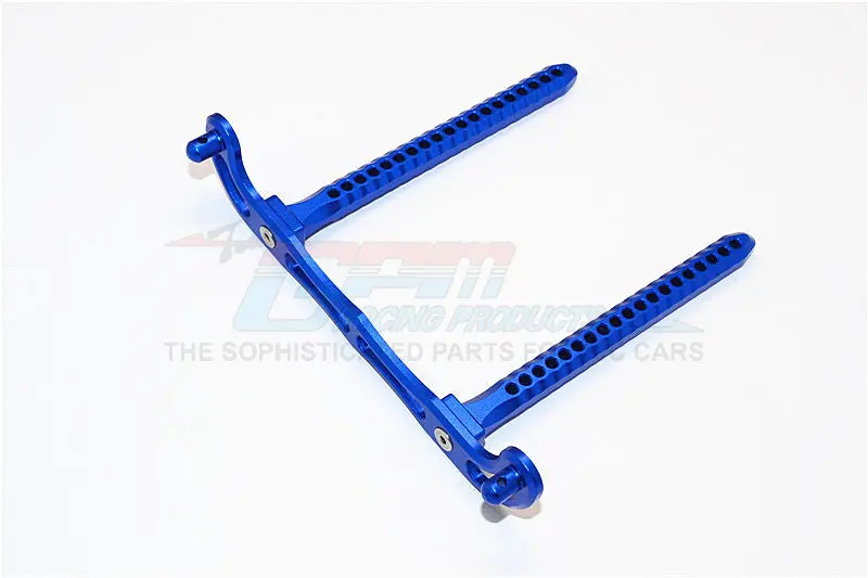 Traxxas Telluride 4X4 / Deegan 38 Fiesta St Rally Aluminum Rear Body Post Mount - 1Pc Blue 1