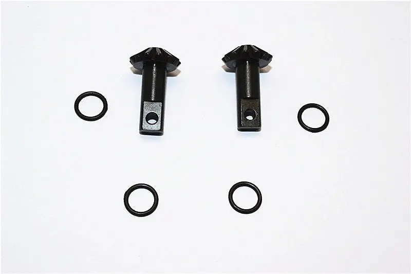 Traxxas Telluride 4X4 Steel Differential Output Gears - 1Pr Set Black 1