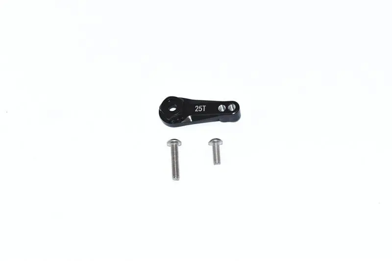 Traxxas Trx-4 Defender / Tactical Unit / Ford Bronco / Blazer / Mercedes-Benz G500 / Trx-6 Mercedes-Benz G63 Aluminum 7075 25T Servo Horn - 1Pc Set Black 1