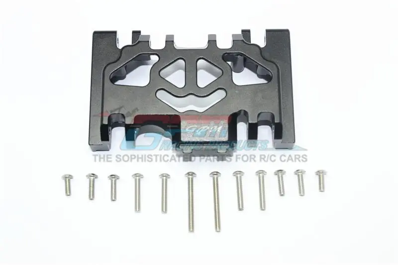 Traxxas Trx-4 Defender / Trx-4 Tactical Unit / Trx-6 Mercedes-Benz G63 Aluminum Lower Gear Cover - 1Pc Set Black 1