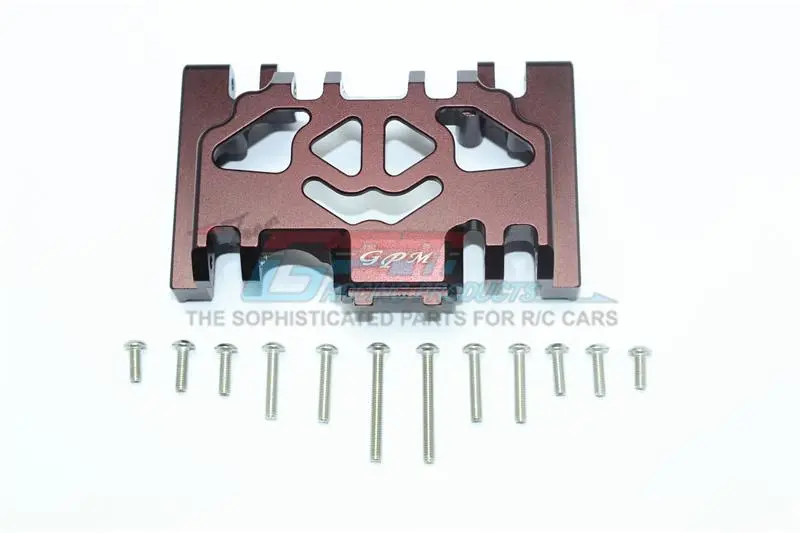 Traxxas Trx-4 Defender / Trx-4 Tactical Unit / Trx-6 Mercedes-Benz G63 Aluminum Lower Gear Cover - 1Pc Set Brown 1