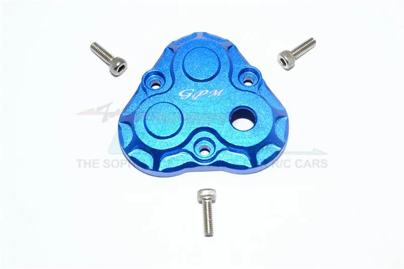 Traxxas Trx-4 Trail Defender Crawler Aluminium Center Transmission Outer Case - 1Pc Set Blue 1