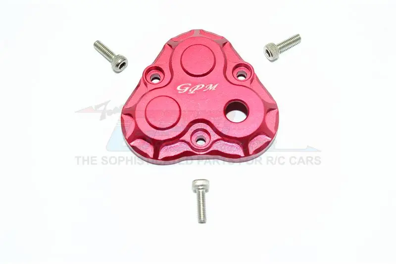 Traxxas Trx-4 Trail Defender Crawler Aluminium Center Transmission Outer Case - 1Pc Set Red 1