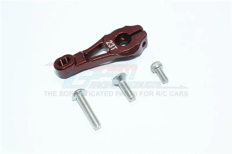 Traxxas Trx-4 Trail Defender Crawler Aluminum 23T Servo Horn - 1Pc Set Brown 1