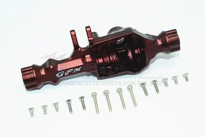Traxxas Trx-4 Trail Defender Crawler Aluminum Front Gear Box (Without Cover) - 1 Set Brown 1