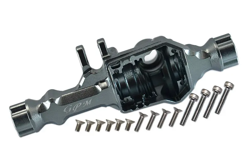 Traxxas Trx-4 Trail Defender Crawler Aluminum Front Gear Box (Without Cover) - 1 Set Gary Silver 1
