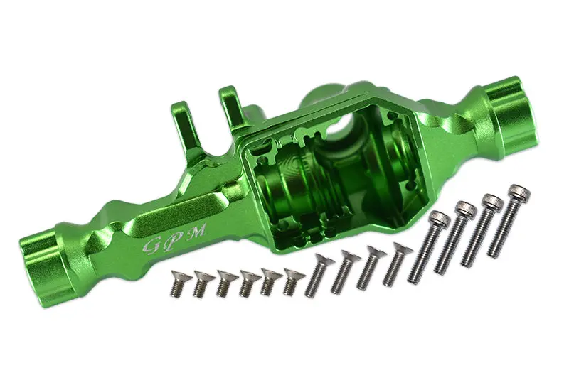 Traxxas Trx-4 Trail Defender Crawler Aluminum Front Gear Box (Without Cover) - 1 Set Green 1