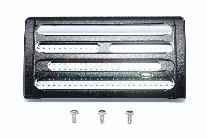 Traxxas Trx-4 Trail Defender Crawler Aluminum Front Grill (Thickened Version) - 1 Set Black 1