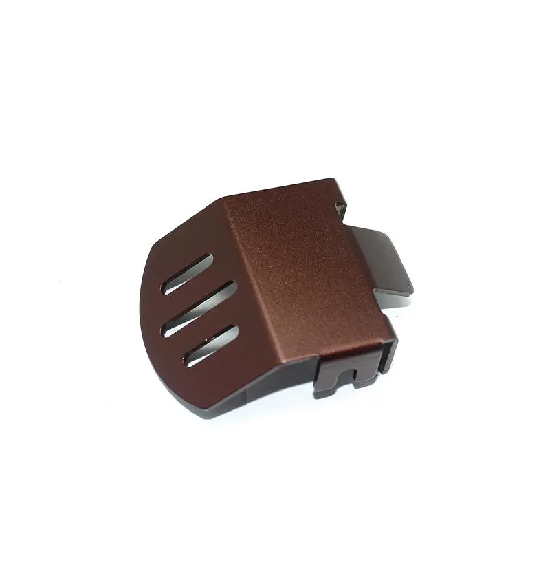 Traxxas Trx-4 Trail Defender Crawler Aluminum Front Or Rear Gear Box Bottom Protector Mount - 1Pc Set Brown 1