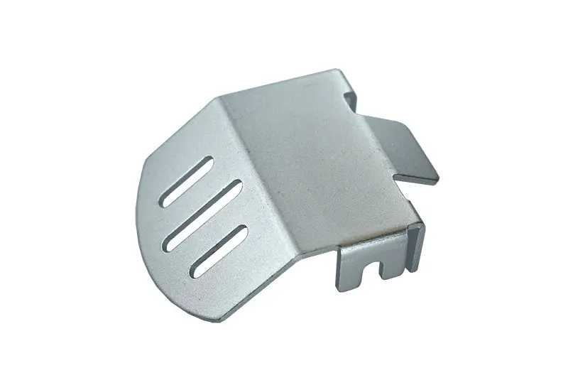 Traxxas Trx-4 Trail Defender Crawler Aluminum Front Or Rear Gear Box Bottom Protector Mount - 1Pc Set Silver 1