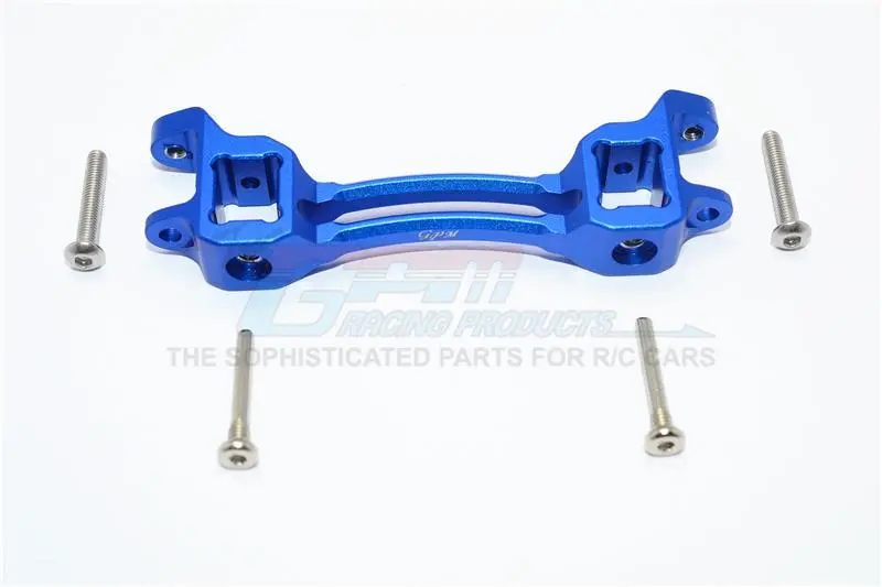 Traxxas Trx-4 Trail Defender Crawler Aluminum Front/Rear Body Post Mount - 1Pc Set Blue 1