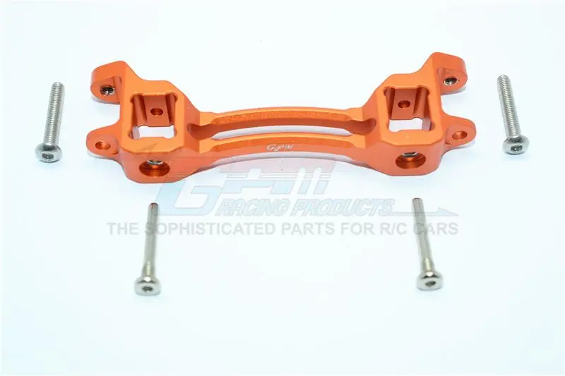 Traxxas Trx-4 Trail Defender Crawler Aluminum Front/Rear Body Post Mount - 1Pc Set Orange 1