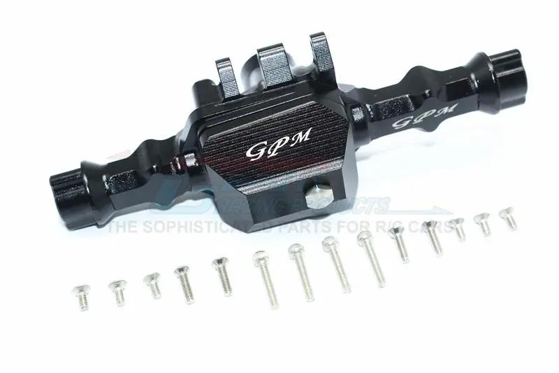Traxxas Trx-4 Trail Defender Crawler Aluminum Rear Gear Box - 1 Set Black 1