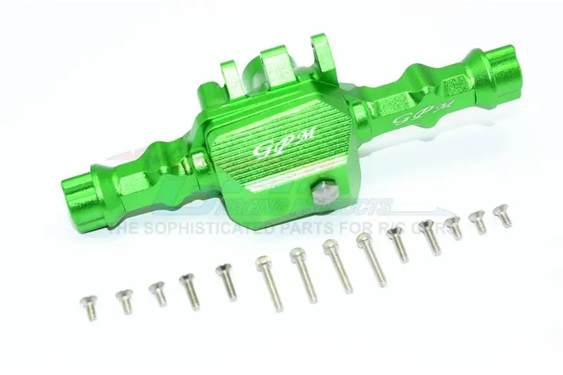 Traxxas Trx-4 Trail Defender Crawler Aluminum Rear Gear Box - 1 Set Green 1