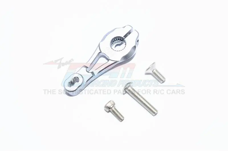 Traxxas Trx-4 Trail Defender Crawler Aluminum Servo Horn 24T - 1Pc Set Gray Silver 1
