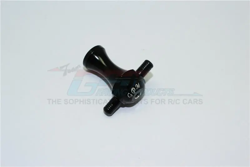 Traxxas Trx-4 Trail Defender Crawler Aluminum Spare Tire Locking - 1Pc Black 1