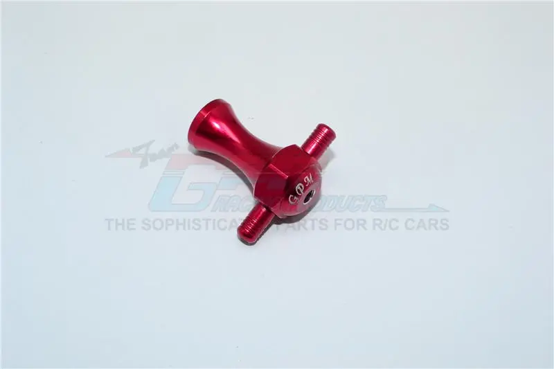 Traxxas Trx-4 Trail Defender Crawler Aluminum Spare Tire Locking - 1Pc Red 1
