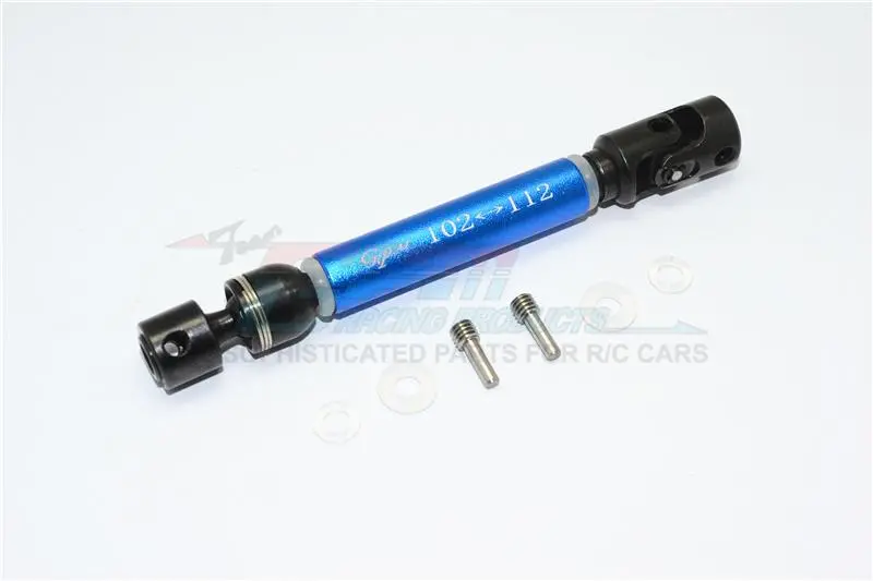 Traxxas Trx-4 Trail Defender Crawler Front Main Shaft With Steel Joint And Aluminum Body - 1Pc Set Blue 1