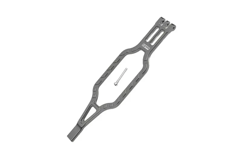 Traxxas Trx-4 Trail Defender Crawler / Trx-6 Mercedes-Benz G63 Aluminum Battery Hold-Down - 3Pcs Set Gray Silver 1