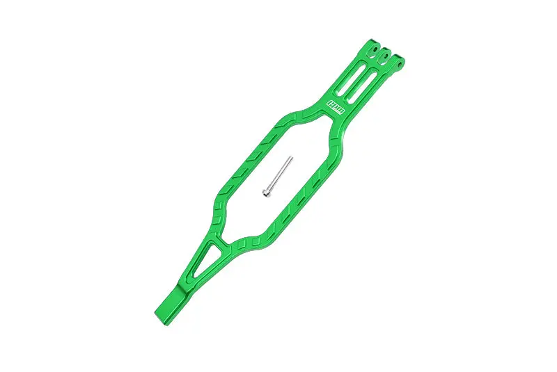 Traxxas Trx-4 Trail Defender Crawler / Trx-6 Mercedes-Benz G63 Aluminum Battery Hold-Down - 3Pcs Set Green 1