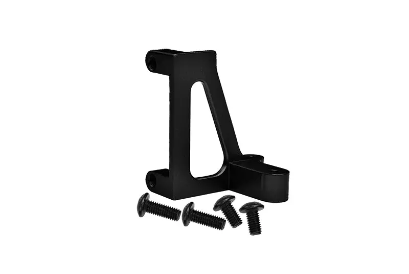 Traxxas Trx-4 Trail Defender Crawler / Trx-6 Mercedes-Benz G63 Aluminum Center Gear Box Diff Lock Servo Mount - 1Pc Set Black 1