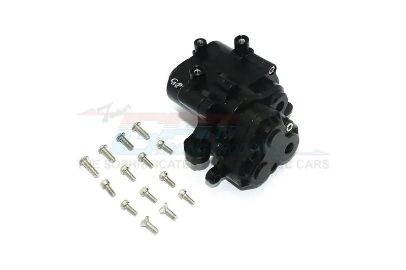 Traxxas Trx-4 Trail Defender Crawler / Trx-6 Mercedes-Benz G63 Aluminum Center Gearbox - 1 Set Black 1