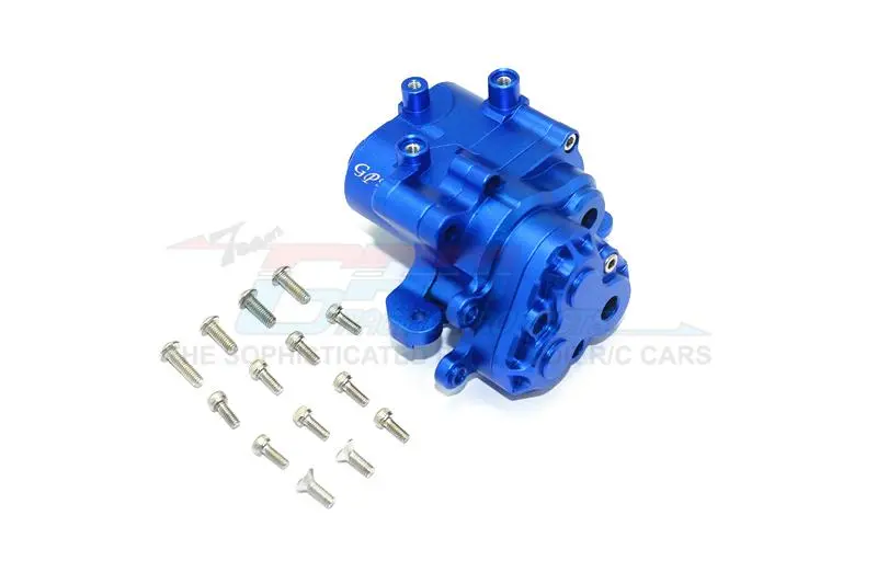 Traxxas Trx-4 Trail Defender Crawler / Trx-6 Mercedes-Benz G63 Aluminum Center Gearbox - 1 Set Blue 1