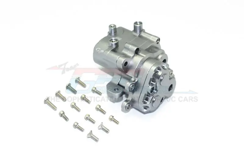 Traxxas Trx-4 Trail Defender Crawler / Trx-6 Mercedes-Benz G63 Aluminum Center Gearbox - 1 Set Gray Silver 1