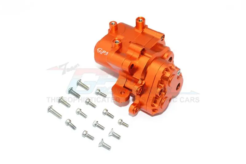 Traxxas Trx-4 Trail Defender Crawler / Trx-6 Mercedes-Benz G63 Aluminum Center Gearbox - 1 Set Orange 1