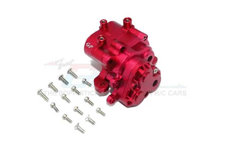 Traxxas Trx-4 Trail Defender Crawler / Trx-6 Mercedes-Benz G63 Aluminum Center Gearbox - 1 Set Red 1