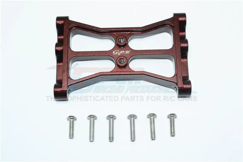 Traxxas Trx-4 Trail Defender Crawler / Trx-6 Mercedes-Benz G63 Aluminum Chassis Crossmember - 1Pc Set Brown 1