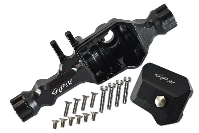 Traxxas Trx-4 Trail Defender Crawler / Trx-6 Mercedes-Benz G63 Aluminum Front Gear Box - 1 Set Black 1