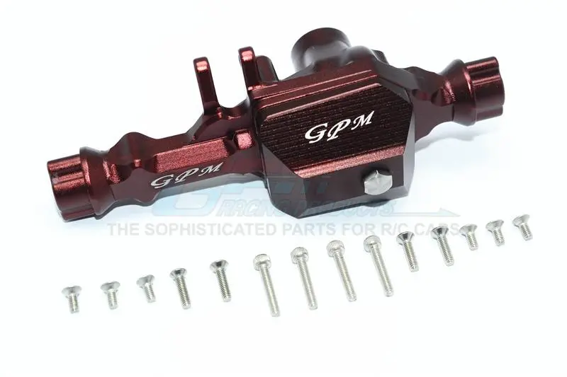 Traxxas Trx-4 Trail Defender Crawler / Trx-6 Mercedes-Benz G63 Aluminum Front Gear Box - 1 Set Brown 1