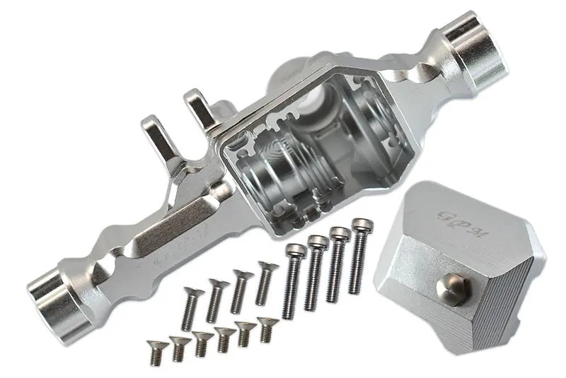 Traxxas Trx-4 Trail Defender Crawler / Trx-6 Mercedes-Benz G63 Aluminum Front Gear Box - 1 Set Silver 1