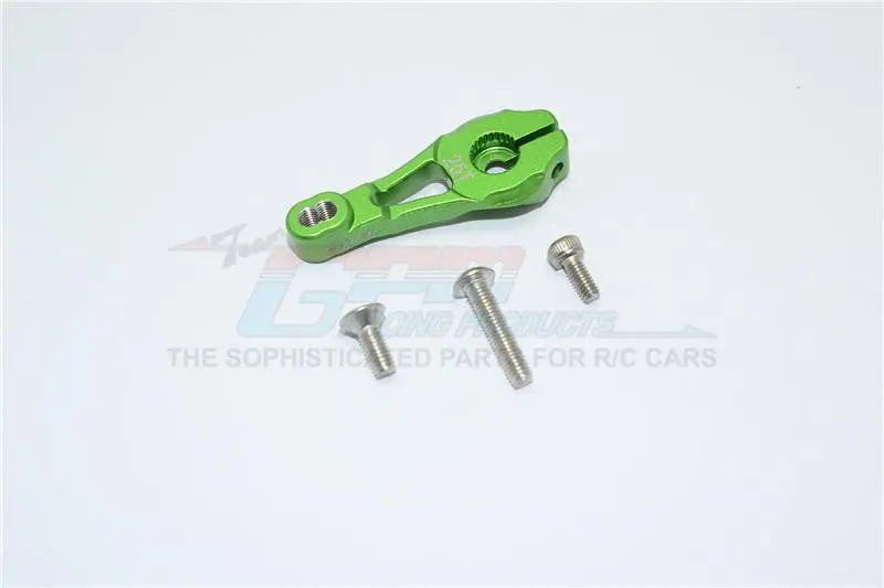 Traxxas Trx-4 Trail Defender Crawler / Trx-6 Mercedes-Benz G63 Aluminum Servo Horn - 1Pc Set Green 1