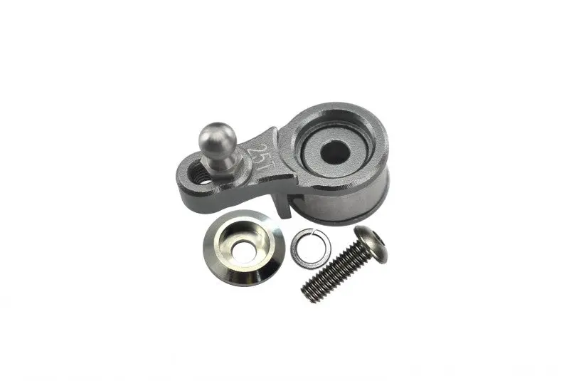 Traxxas Trx-4 Trail Defender Crawler / Trx-6 Mercedes-Benz G63 Aluminum Servo Horn With Built-In Spring (For Locking Diff) - 1Pc Set Silver 1
