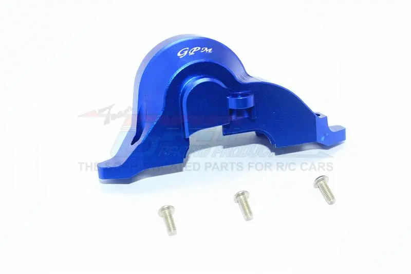Traxxas Trx-4 Trail Defender Crawler / Trx-6 Mercedes-Benz G63 Aluminum Transmission Upper Spur Gear Case Cover - 1Pc Set Blue 1