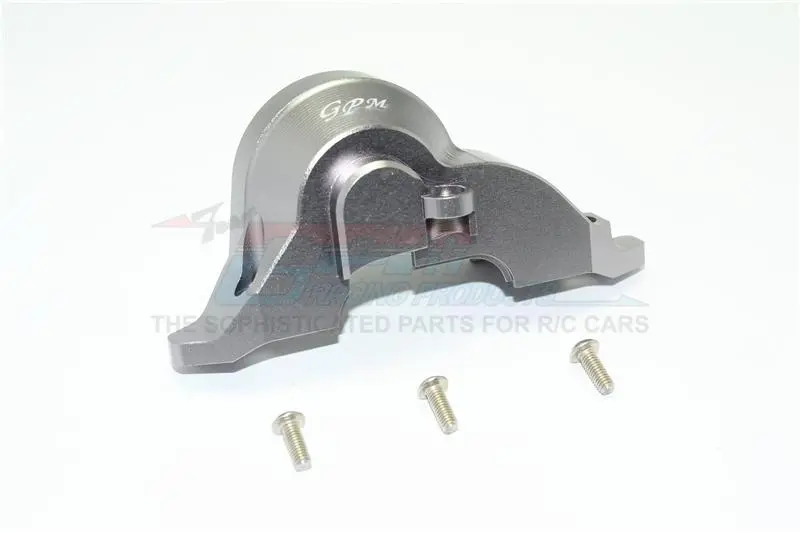Traxxas Trx-4 Trail Defender Crawler / Trx-6 Mercedes-Benz G63 Aluminum Transmission Upper Spur Gear Case Cover - 1Pc Set Gray Silver 1