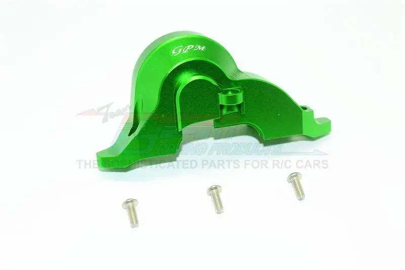 Traxxas Trx-4 Trail Defender Crawler / Trx-6 Mercedes-Benz G63 Aluminum Transmission Upper Spur Gear Case Cover - 1Pc Set Green 1