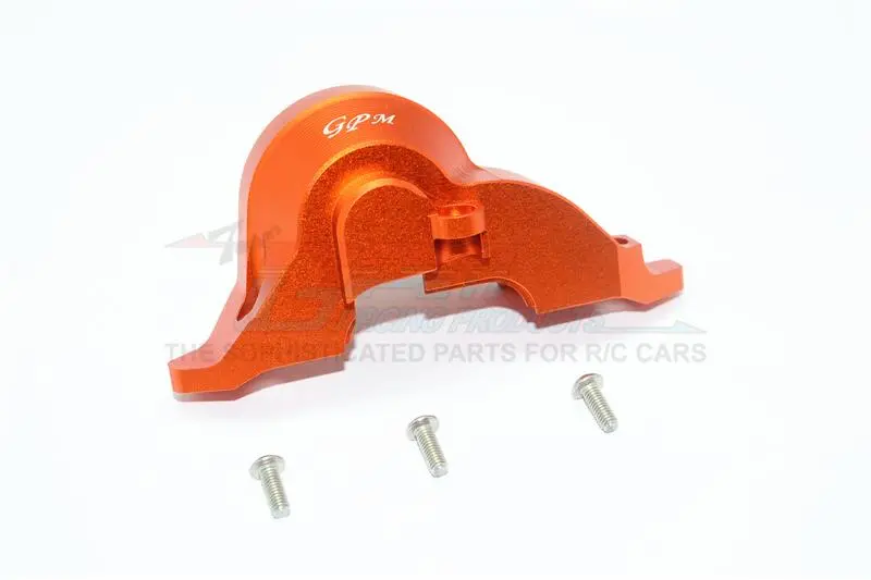 Traxxas Trx-4 Trail Defender Crawler / Trx-6 Mercedes-Benz G63 Aluminum Transmission Upper Spur Gear Case Cover - 1Pc Set Orange 1