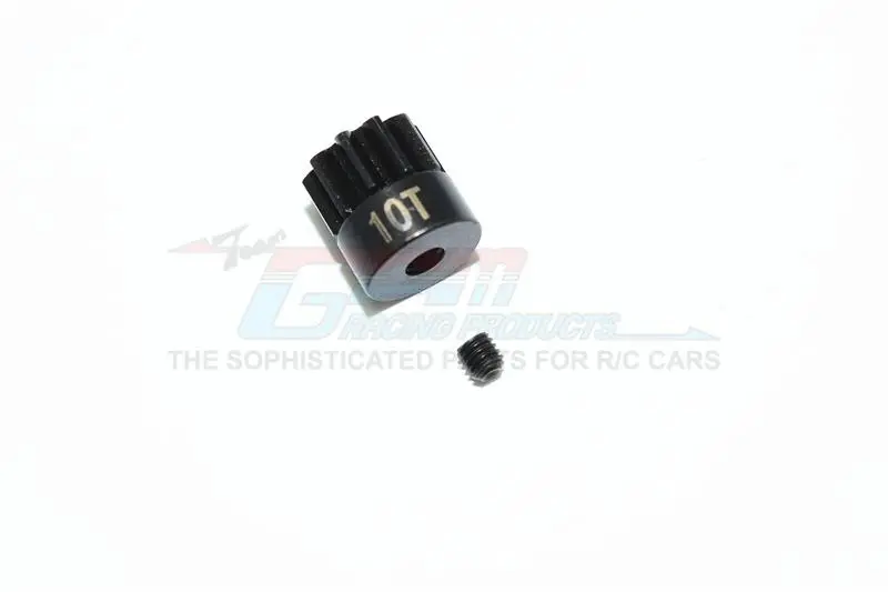 Traxxas Trx-4 Trail Defender Crawler / Trx-6 Mercedes-Benz G63 Steel 10T Pinion Gear - 1Pc Set Black 1