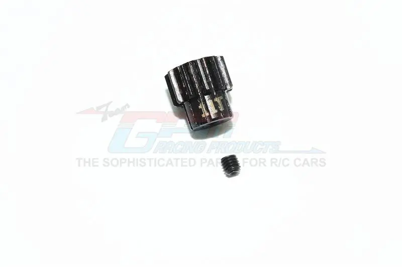 Traxxas Trx-4 Trail Defender Crawler / Trx-6 Mercedes-Benz G63 Steel 11T Pinion Gear - 1Pc Set Black 1