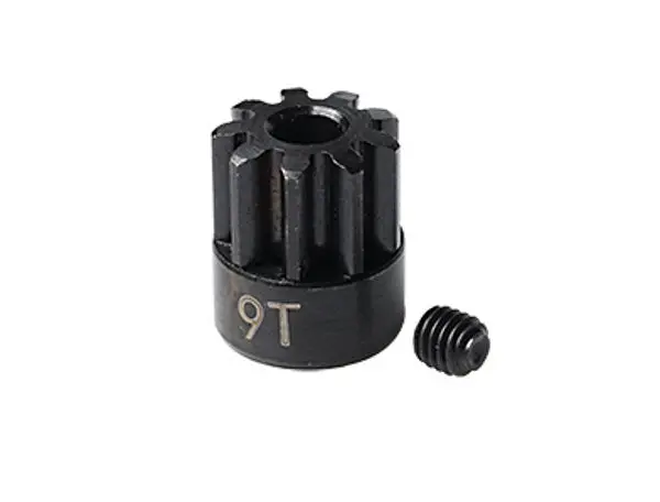 Traxxas Trx-4 Trail Defender Crawler / Trx-6 Mercedes-Benz G63 Steel 9T Pinion Gear - 1Pc Set Black 1