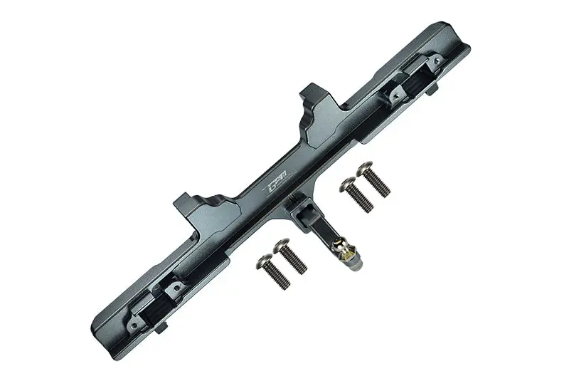 Traxxas Trx-6 Mercedes-Benz G63 (88096-4) Aluminum Rear Bumper For Traxxas Trx-6 Mercedes-Benz G63 (88096-4) - 1 Set Gray Silver 1