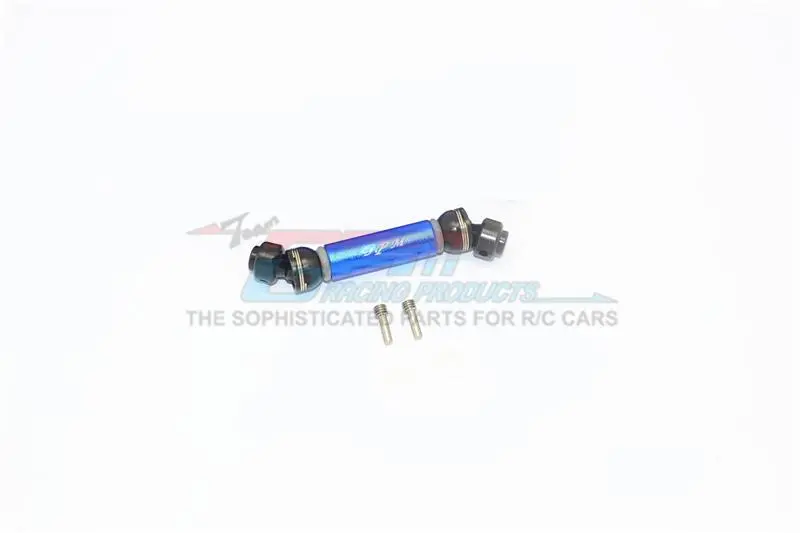 Traxxas Trx-6 Mercedes-Benz G63 (88096-4) Steel+Aluminium Rear Cvd Drive Shaft - 1Pc Set Blue 1