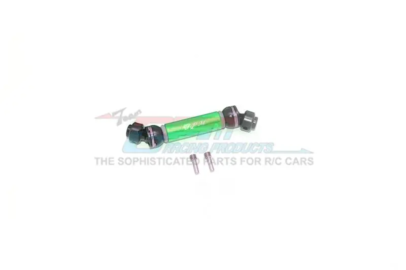 Traxxas Trx-6 Mercedes-Benz G63 (88096-4) Steel+Aluminium Rear Cvd Drive Shaft - 1Pc Set Green 1