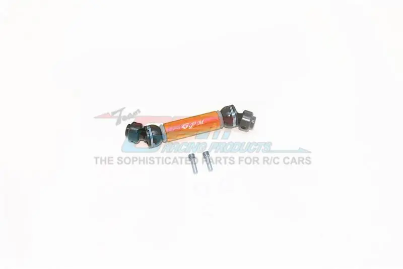 Traxxas Trx-6 Mercedes-Benz G63 (88096-4) Steel+Aluminium Rear Cvd Drive Shaft - 1Pc Set Orange 1