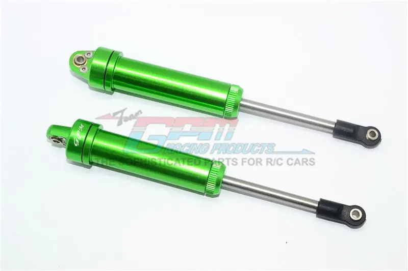 Traxxas Unlimited Desert Racer 4X4 (#85076-4) Aluminium Front Internal Shocks (135Mm) - 2Pc Set Green 1